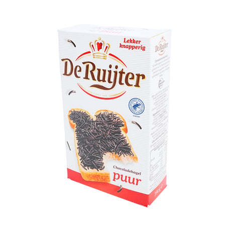 De Ruijter Dark Chocolate Sprinkles Hagelslag 14.1 Oz