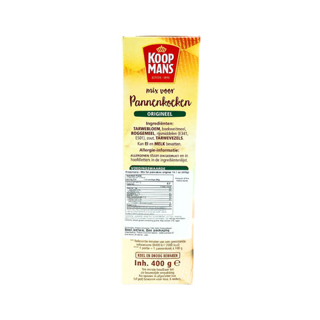 Koopmans Regular Pancake Mix 14.1 Oz Box